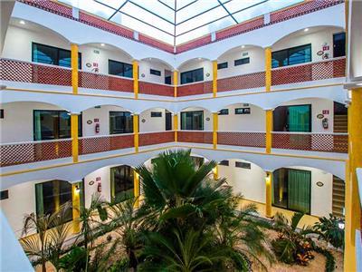 Hotel Mexico Lindo Mahahual Esterno foto