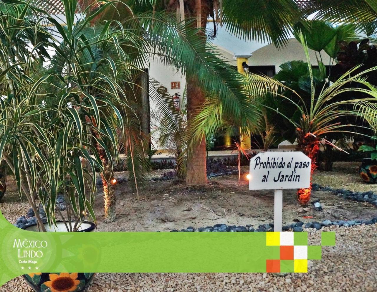 Hotel Mexico Lindo Mahahual Esterno foto