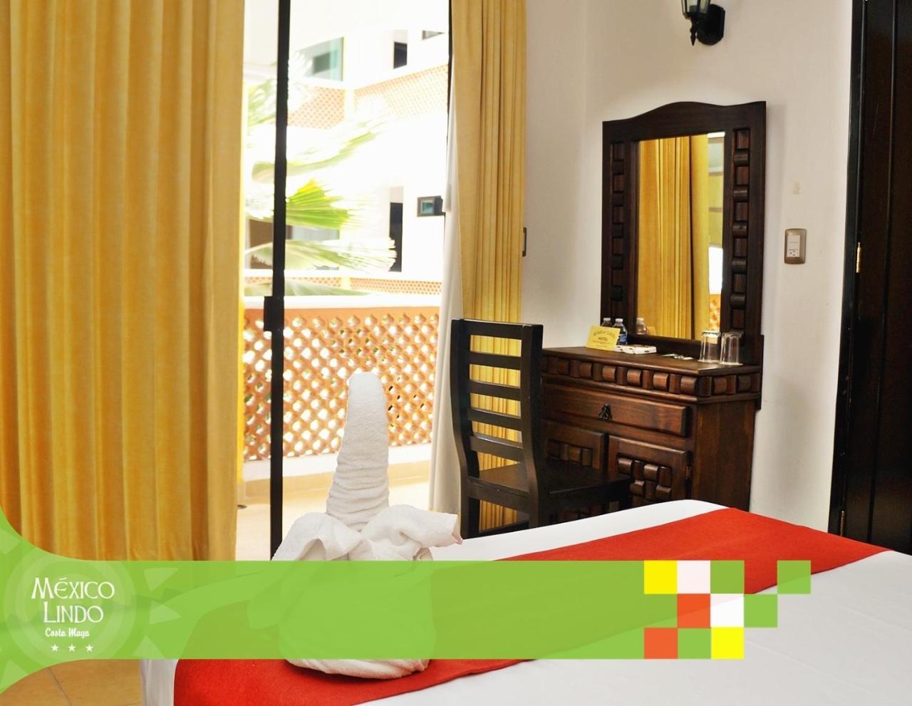 Hotel Mexico Lindo Mahahual Esterno foto