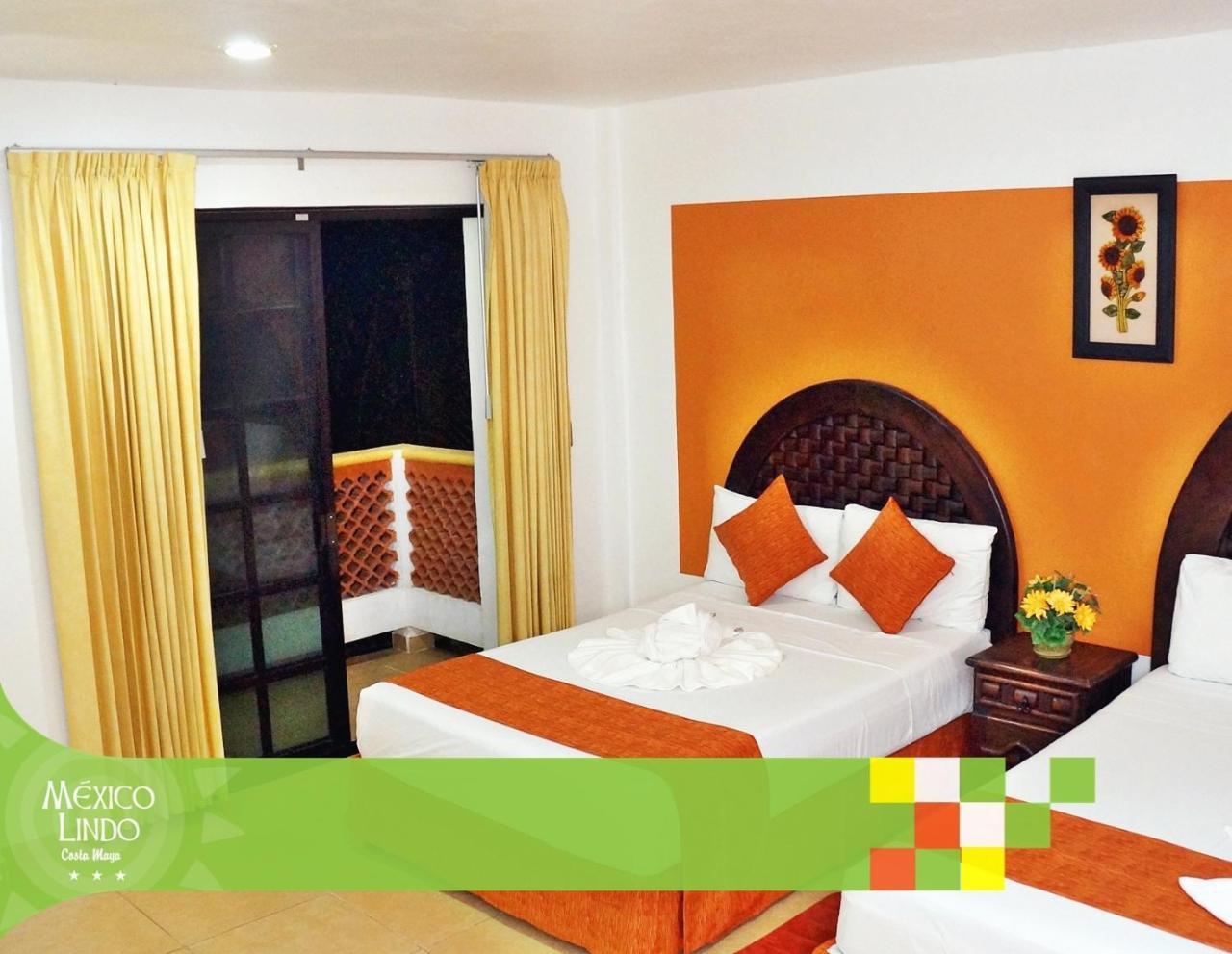 Hotel Mexico Lindo Mahahual Esterno foto